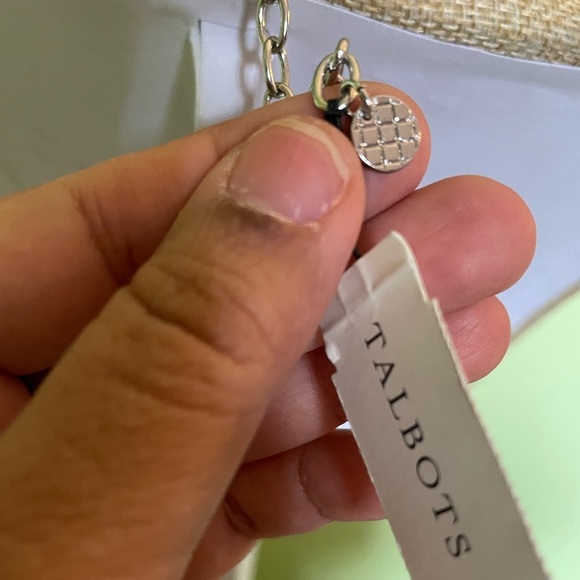 Elegant Brand New Talbots Silver Statement Necklace - Picture 9 of 12